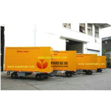 Diesel Engine Driven Trailer Mounted Concrete Pump